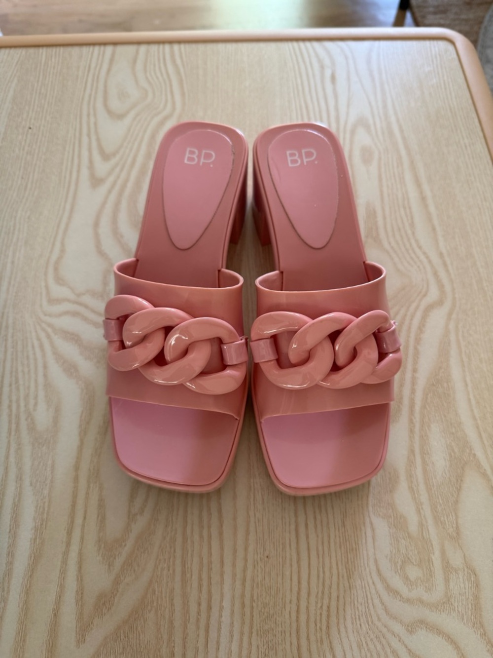 bp “lollie” Jelly platform sandal